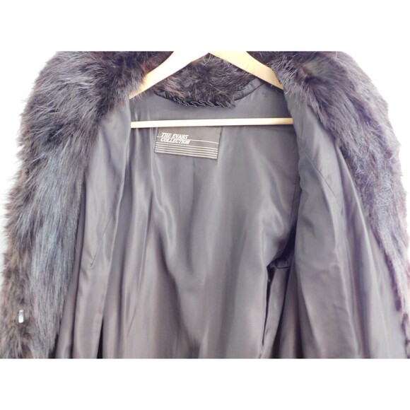 Real Beaver Fur Full Length Coat w/ Hood Evans Collection *See Measurements* - Picture 10 of 16